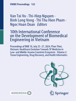 cover image of 10th International Conference on the Development of Biomedical Engineering in Vietnam